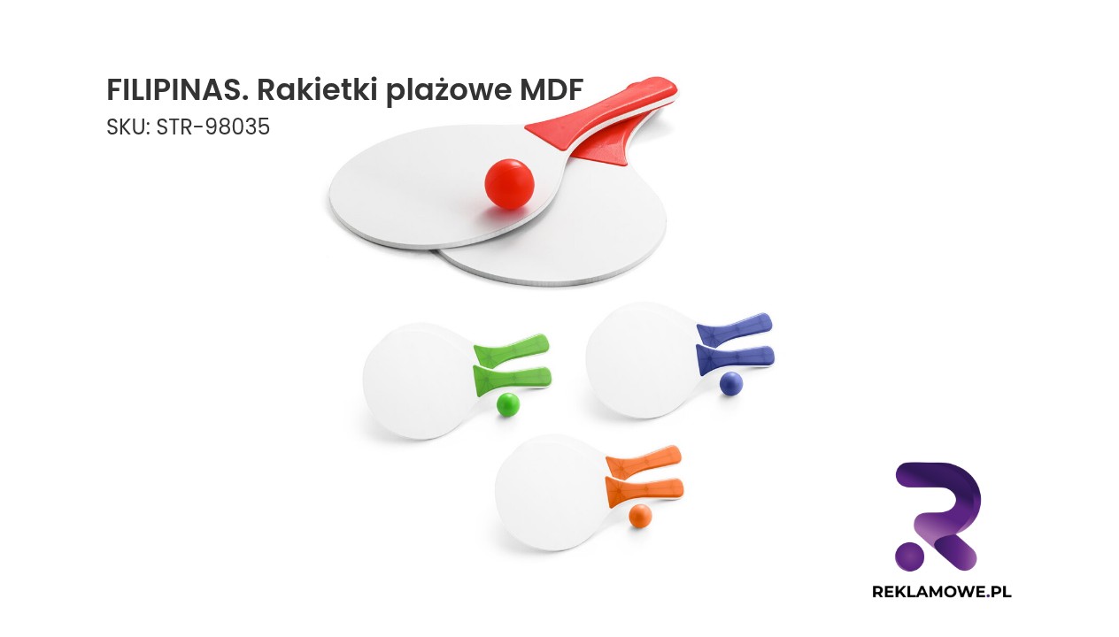 FILIPINAS rakietki plażowe MDF
