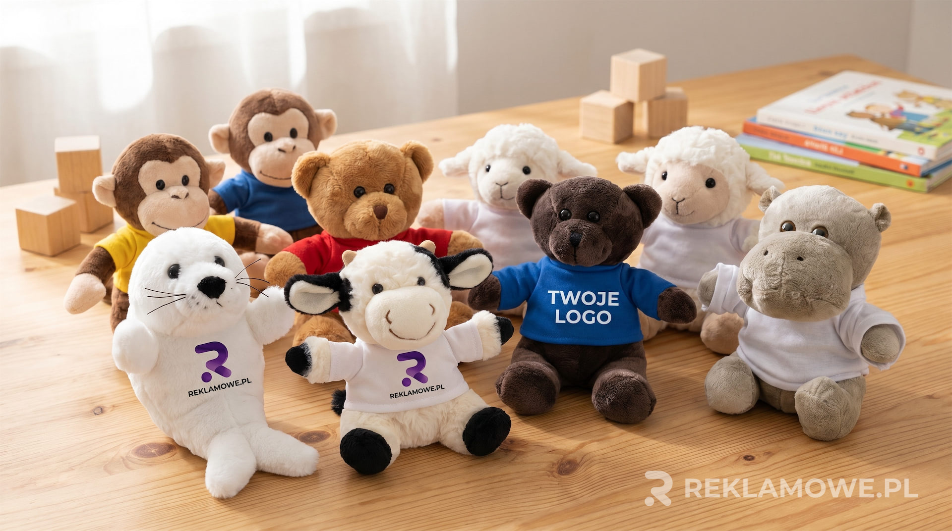 Gadżety reklamowe używane podczas kampanii promocyjnej w Łodzi