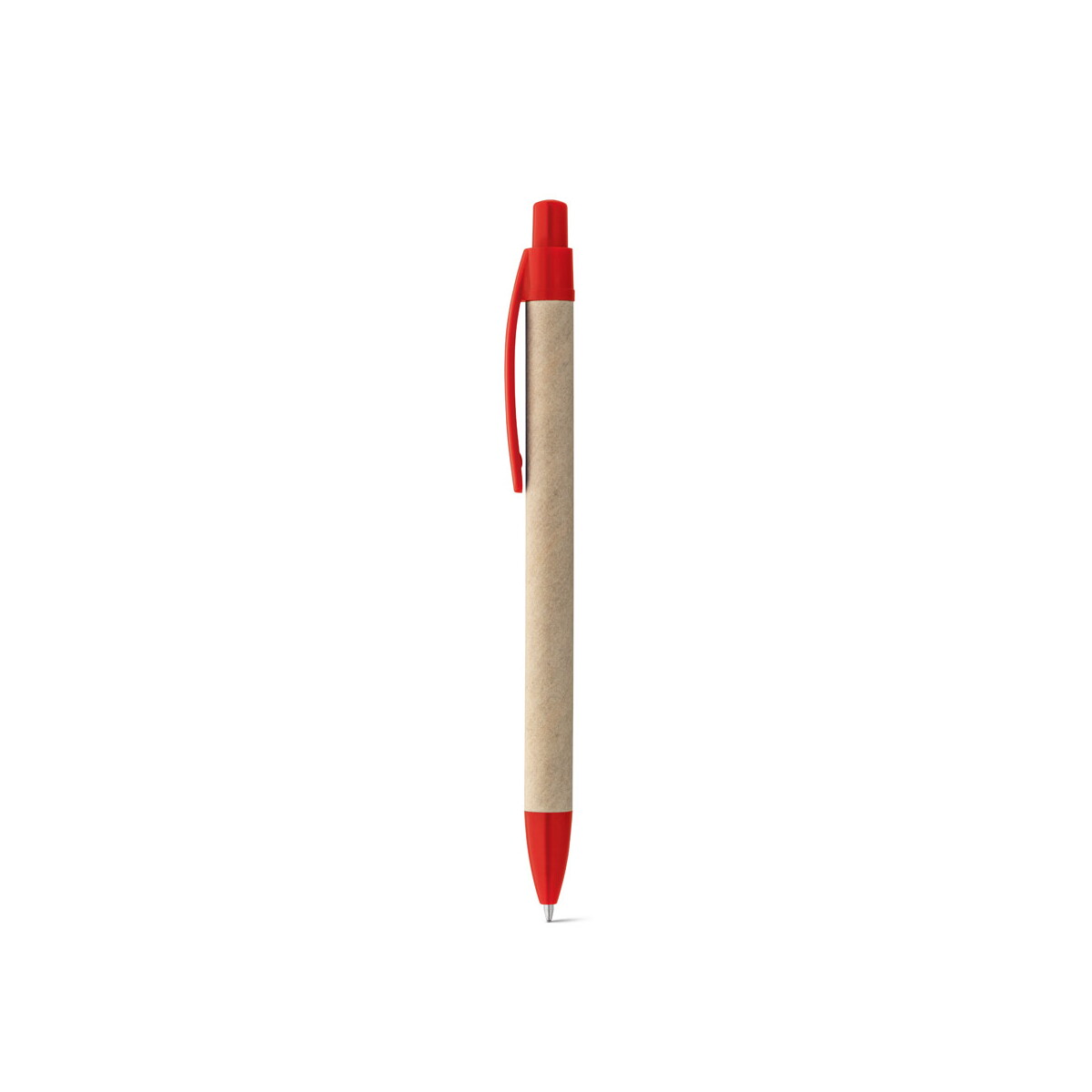 REMI. Długopis z papieru kraft z klipsem 91628_set