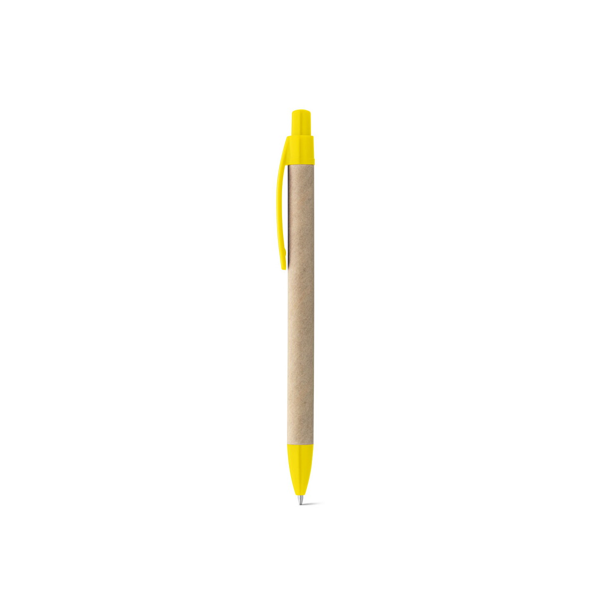 REMI. Długopis z papieru kraft z klipsem 91628_set